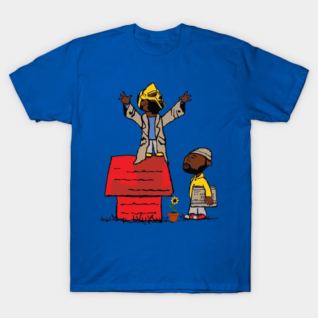 J. Dilla With Mf Doom T-Shirt by Olenyambutgawe